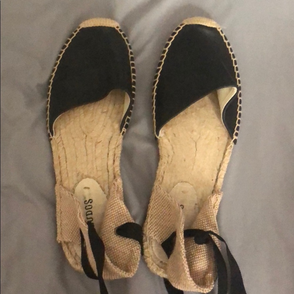 Soludos wrap up sandals